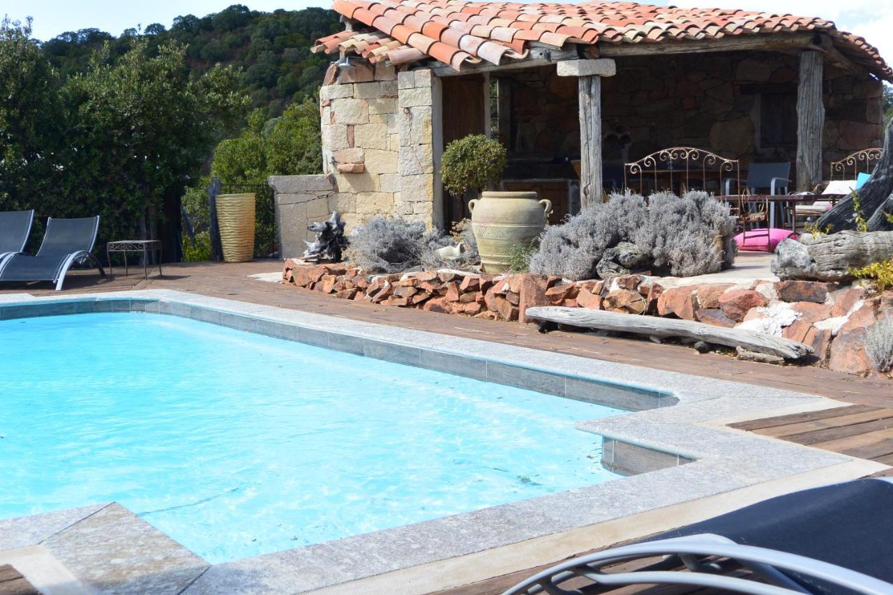 Villa Carole Piscine Privee Spa Fautea Zonza Buitenkant foto